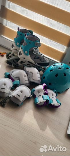 Детские ролики и защита