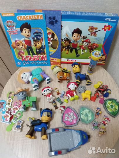 Игрушки щенячий патруль