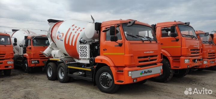 Автобетоносмеситель КамАЗ 65115, 2023