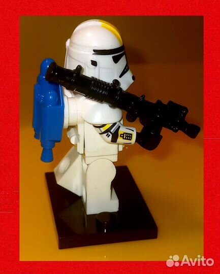 Звездные Войны Клон Космодесантник 3-2 Lego формат