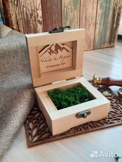 Шкатулка для свадебных колец