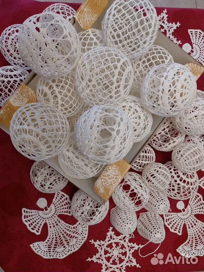 Новогодние украшения ручной работы