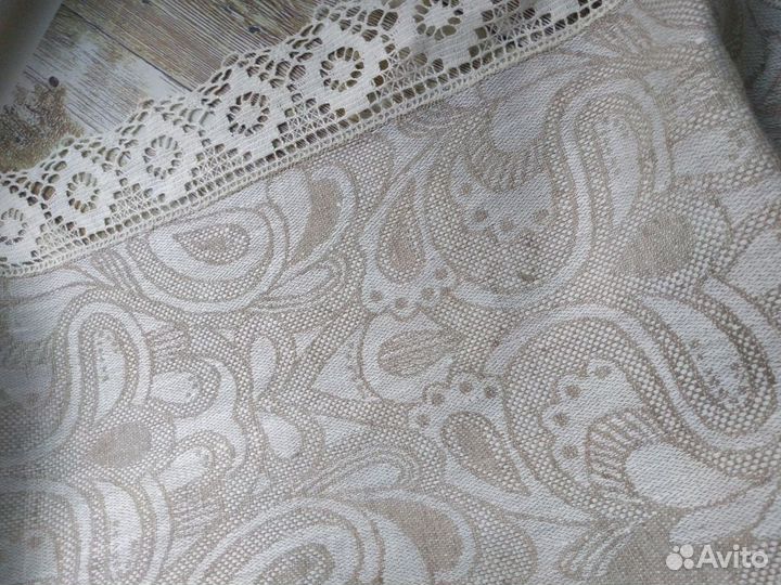 Скатерть большого диаметра 