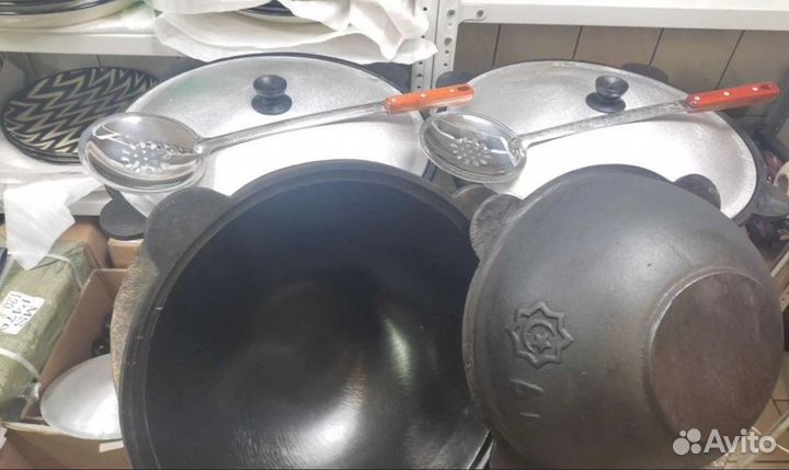 Казан чугунный