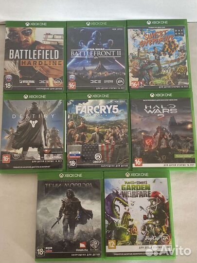 Игры на xbox One