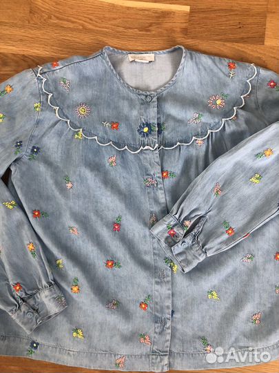 Рубашка джинсовая для девочки Stella McCartney