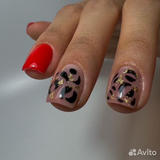 Маникюр гель