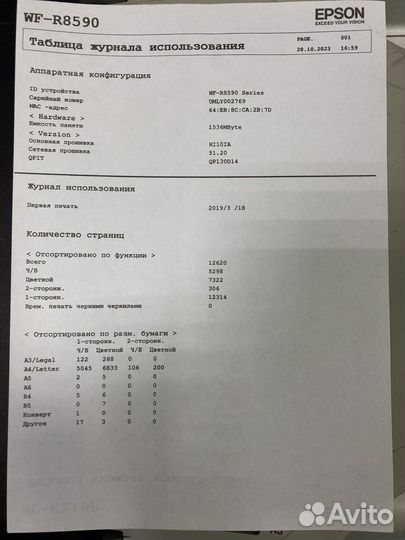 Мфу A3 Цветной Epson WF-R8590
