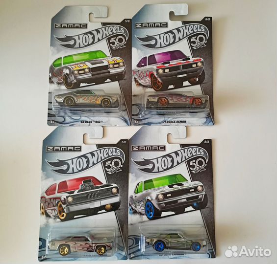 Hot Wheels Zamac и Mopar сеты
