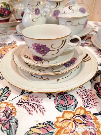 Сервиз чайный, гдр, СССР