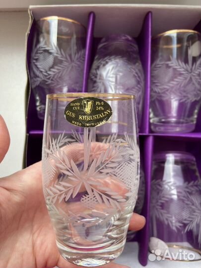 Хрустальные фужеры