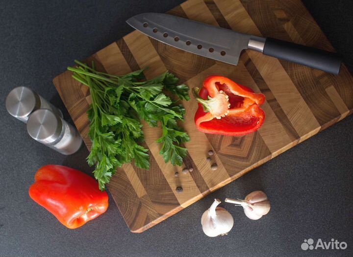 Деревянная доска торцевая