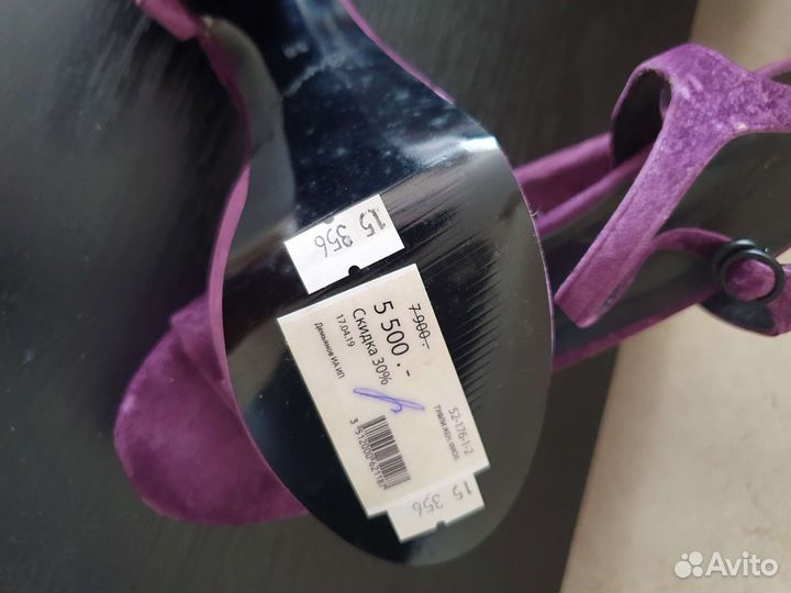 Туфли женские 37 размер новые натуральная замша