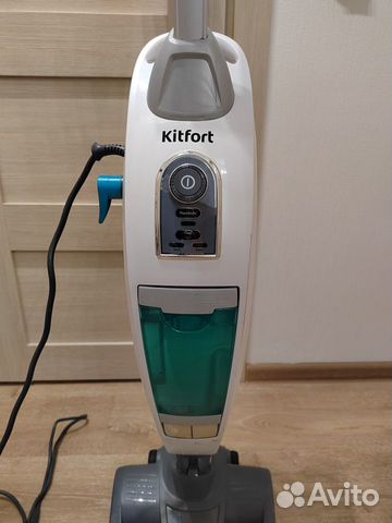 Вертикальный паровой пылесос kitfort kt-535-2