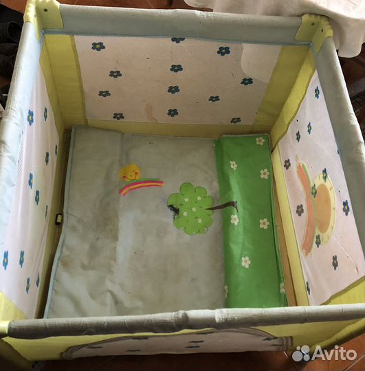 Большой детский манеж бу Bebeton