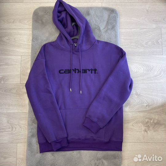 Худи Carhartt Фиолетовое Утеплённое