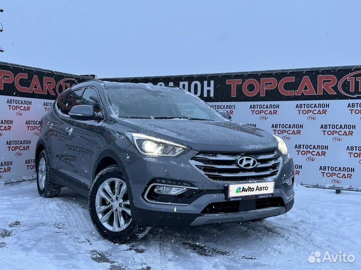 Hyundai Santa Fe 2.0 AT, 2017, 53 564 км