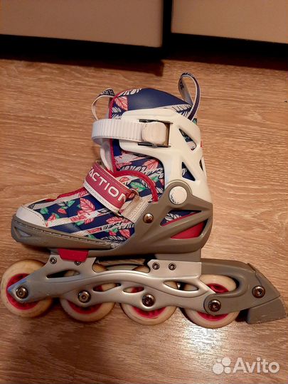 Роликовые коньки детские раздвижные