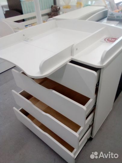 Комод пеленальный№4 лдсп белый