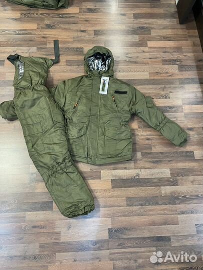Новый зимний костюм горка олива