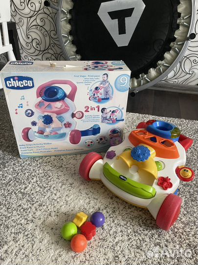 Ходунки каталка chicco