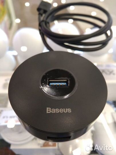 Хаб USB-концентратор Baseus Round box