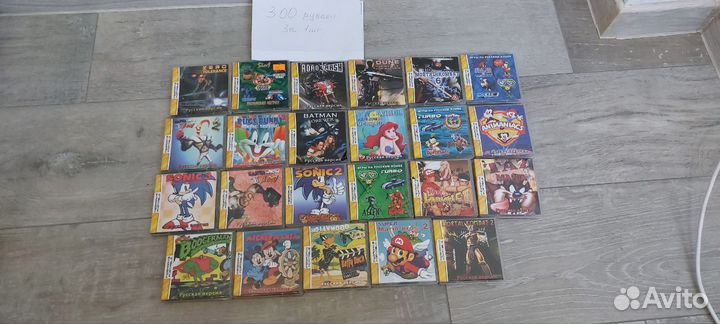 Картриджи Sega Portable