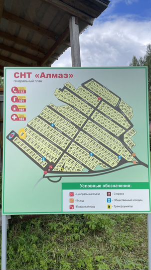 Участок 15 сот. (СНТ, ДНП)