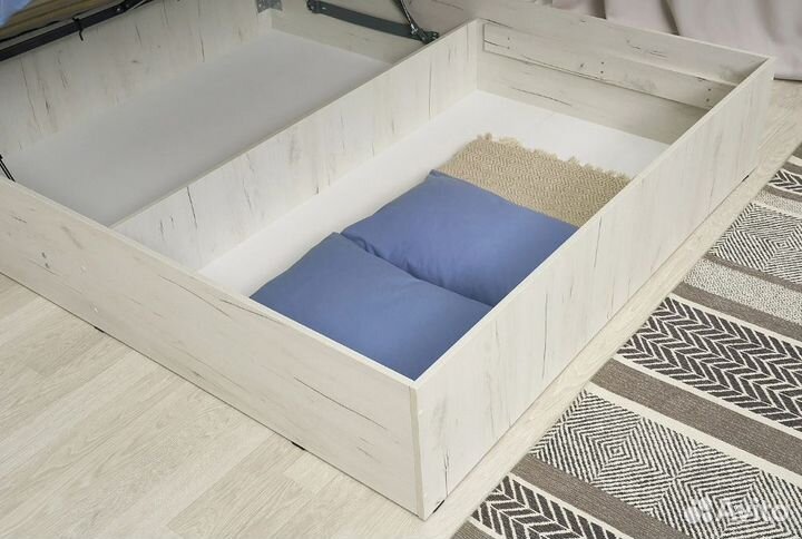 Кровать Фиеста New с подъемным механизмом дуб краф