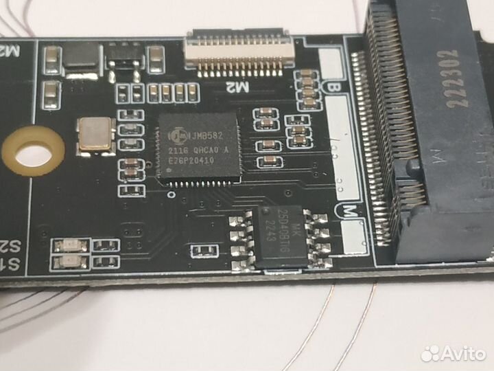 Переходник для SSD M2 диска (с M2 SATA на M2 NVMe)