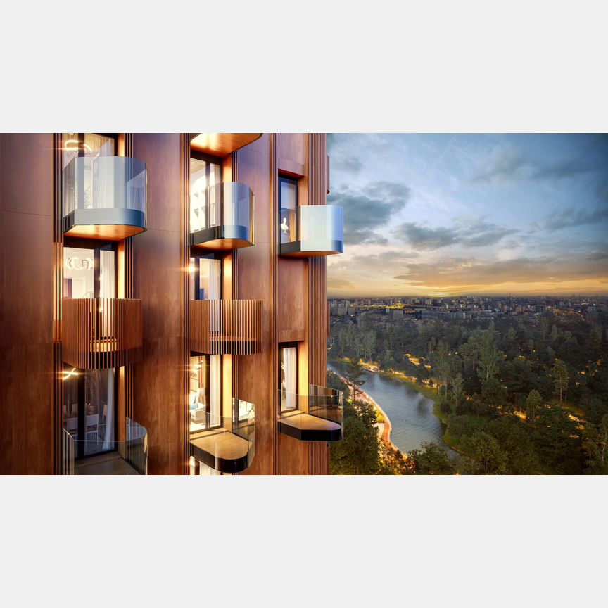 1-к. квартира, 43,1 м², 20/23 эт.