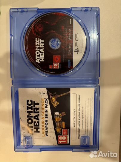 Atomic heart ps5 диск