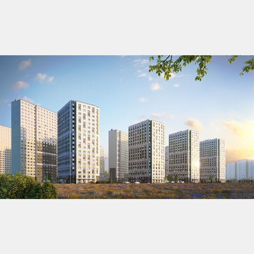1-к. квартира, 34,9 м², 22/25 эт.