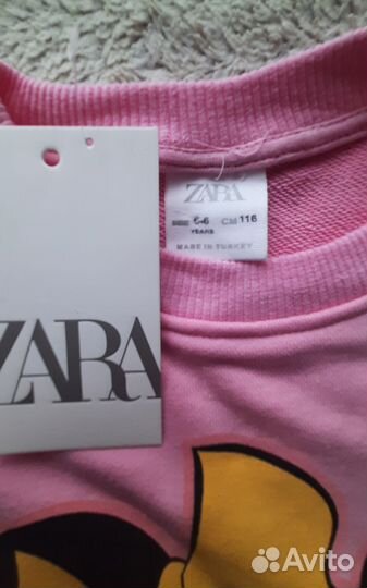 Одежда для девочки свитшот zara 116