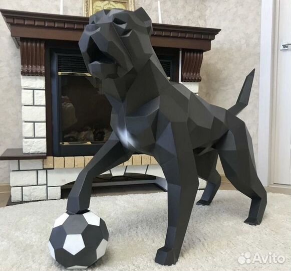 Полигональные фигуры из металла