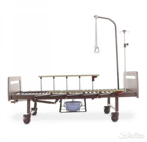 Медицинская кровать с матрасом
