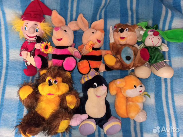 Мягкие игрушки пакетом