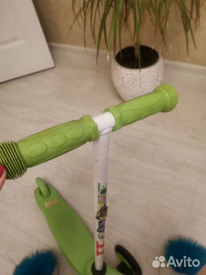 Самокат детский трехколесный бу