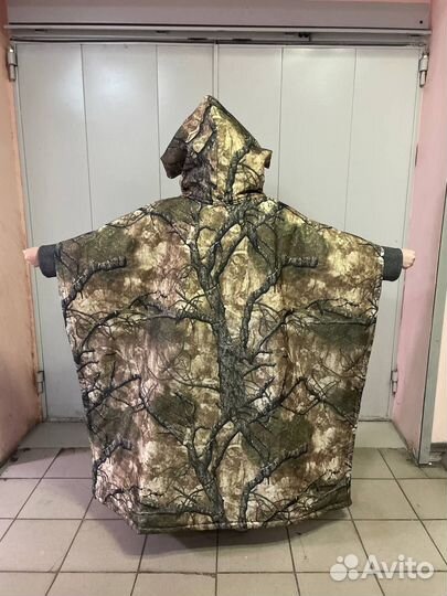 Пончо военный дождевик от тепловизора
