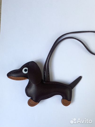 Брелок на сумку такса