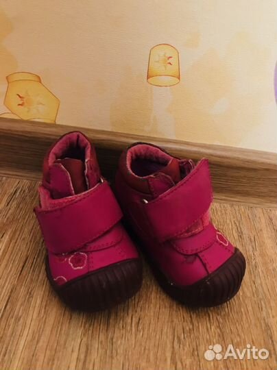 Ботинки демисезонные для девочки 20 размер