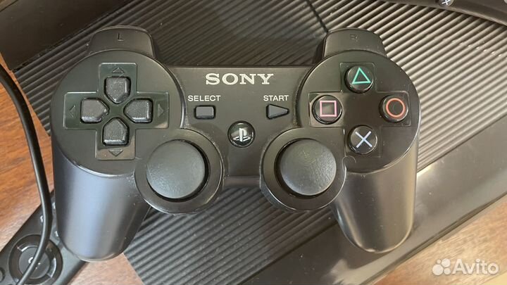 Игровая приставка PS3 super slim прошитая