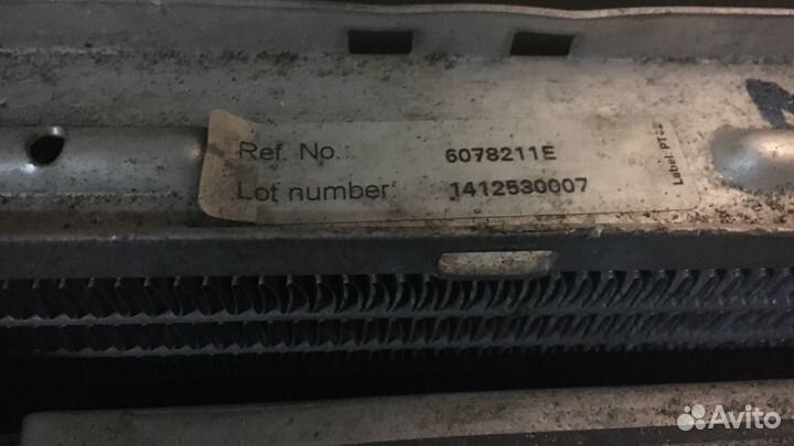 Кассета радиаторов BMW 3 E46 рест. 2001 6078211