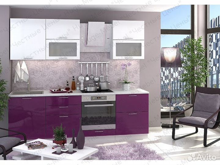 Глянцевая кухня 