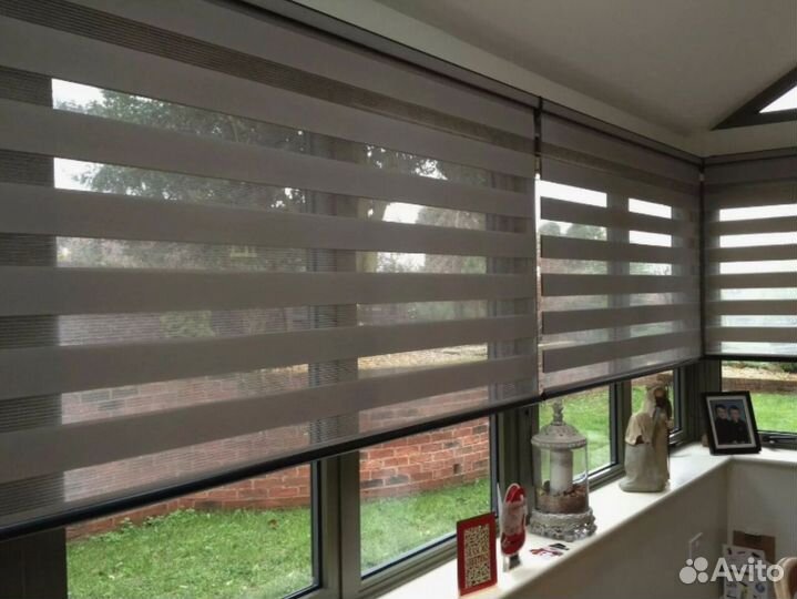 Жалюзи. Рулонные шторы (день-ночь). На заказ
