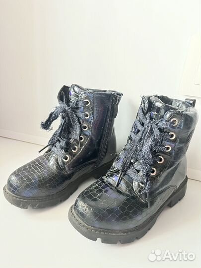 Ботинки сапоги демисезонные для девочки 29