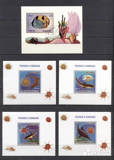 Марки, блоки мира на тему 