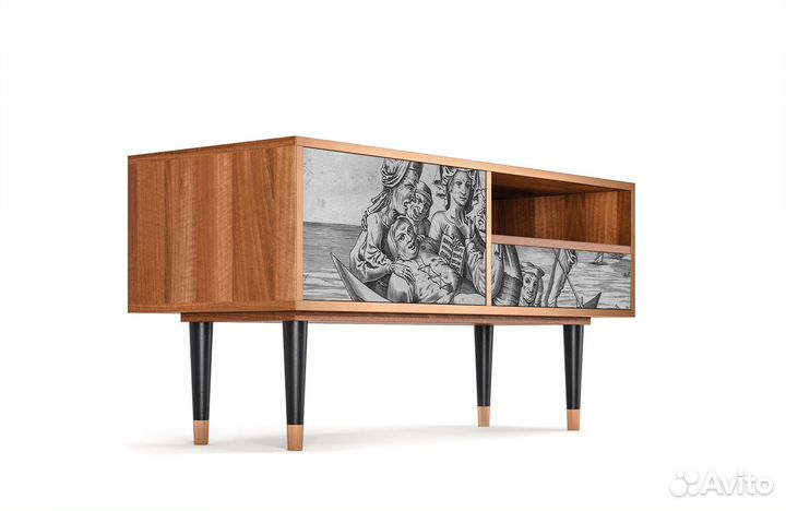 Тв-тумба T3 - Орех - Blau Schuyte