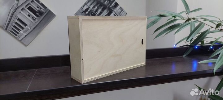 Коробка подарочная деревянная