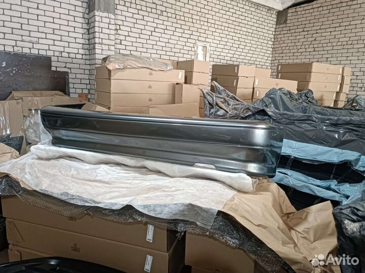 Бампер задний ваз 2114 средний серо-зеленый кварц